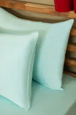 Yastık Kılıfı, Sakura Saten - %100 Pamuk - Tüm Ölçüler - Görsel 13