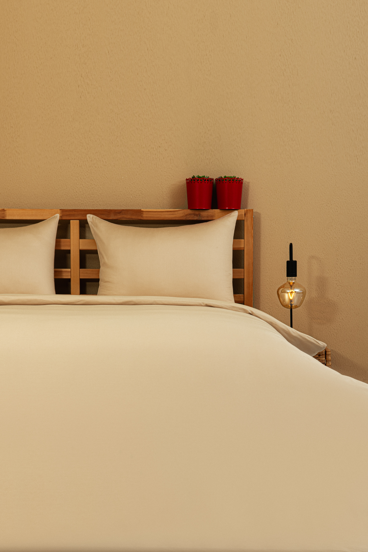 Nevresim Takımı, Sakura Saten - %100 Pamuk - Tüm Ölçüler - Görsel 7