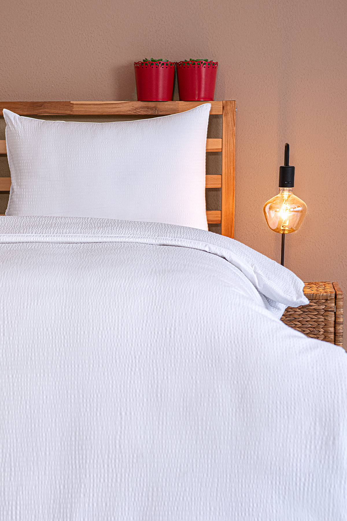 serin-nevresim-takimi-beyaz-2 Nevresim Takımı, Serin - %100 Pamuk - Tüm Ölçüler - Görsel 1