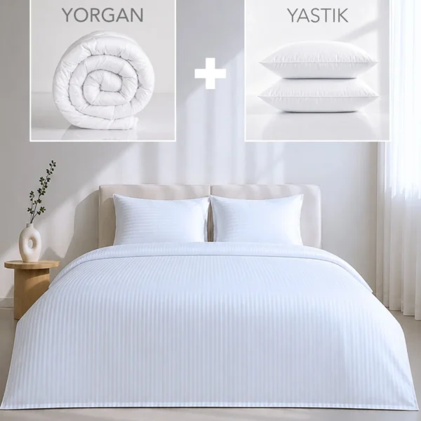 Uyku Paketi, Nevresim Takımı + Yorgan + Yastık